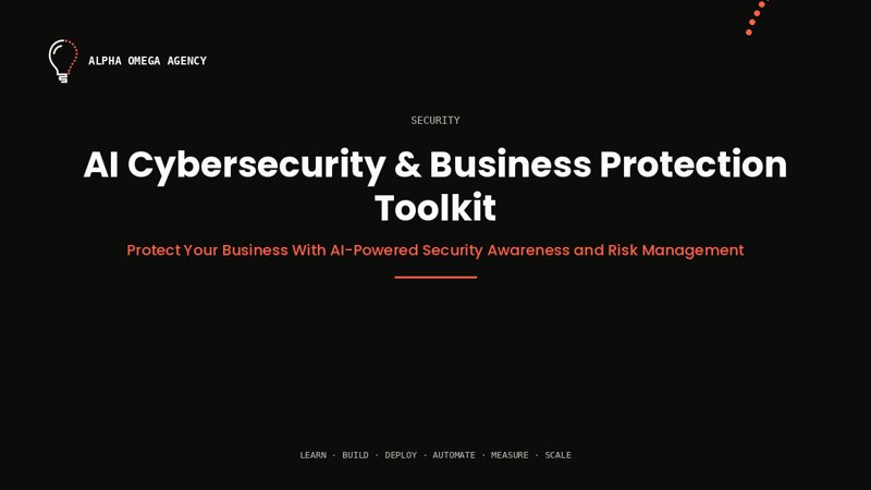 AI Cybersecurity & Business Protection Toolkit™