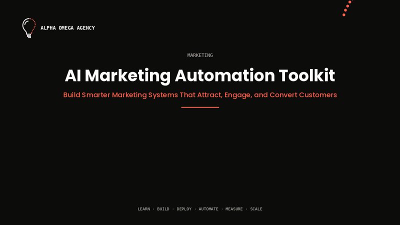 AI Marketing Automation Toolkit™